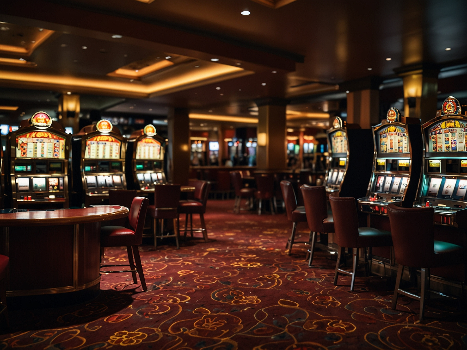 Varietà di giochi slot e tavoli dal vivo